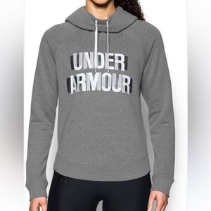 🎀 Under Armour Cowl Neck Pullover Hoodie  Loose Fit Plus Youth Sz XL